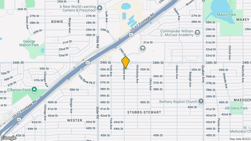 4923 35th St Map and Location Details