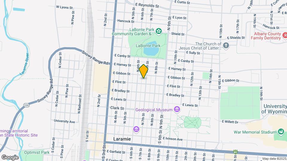664 N 7th St Map and Location Details
