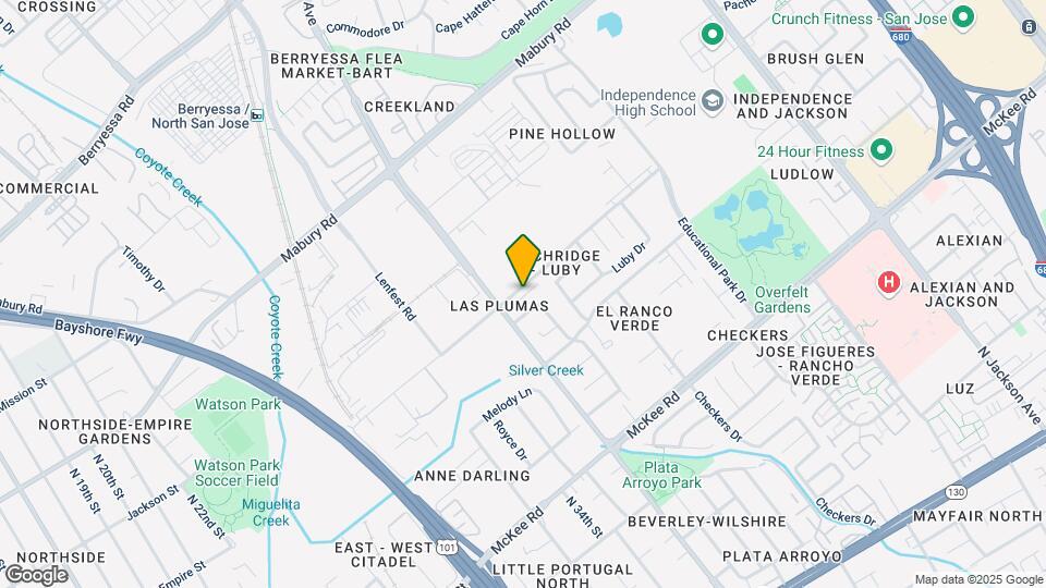 590-594 N King Rd Map and Location Details