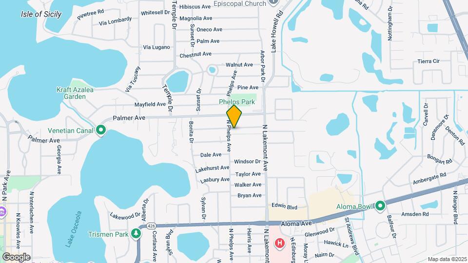 1710 Oakhurst Ave Mapa y Detalles de la Ubicación