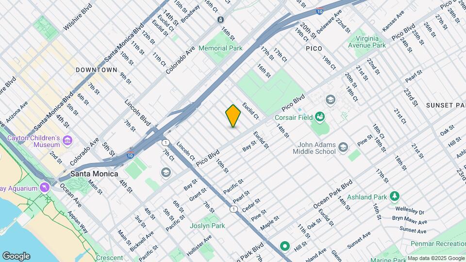 1940 12th St Mapa y Detalles de la Ubicación