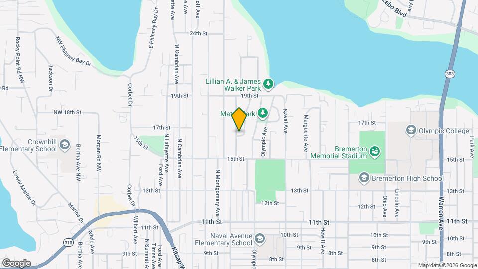 1548 N Rainier Ave Mapa y Detalles de la Ubicación