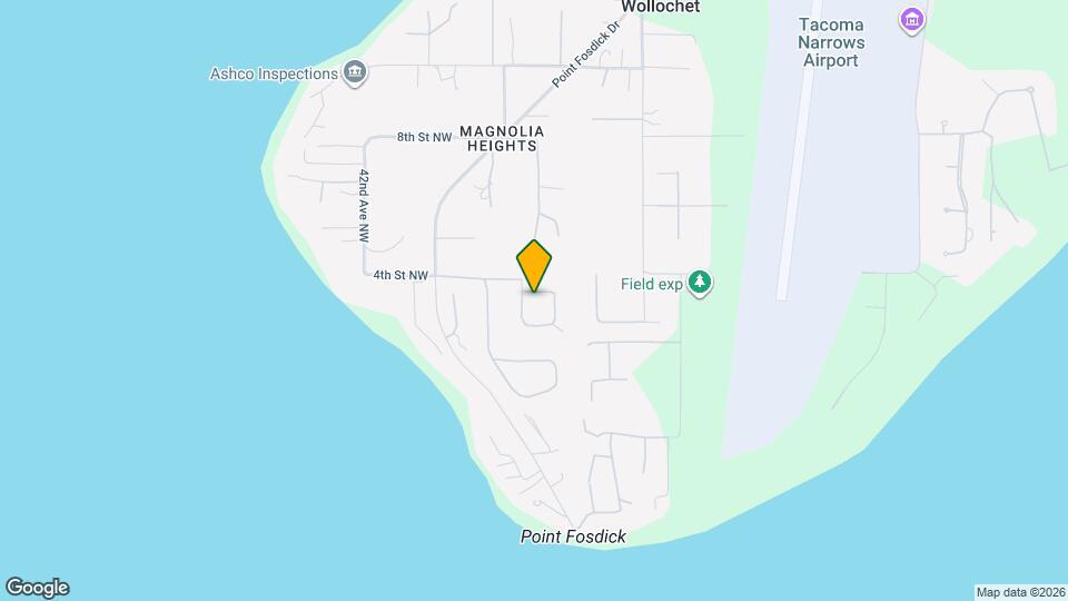 303 Point Fosdick Pl NW Mapa y Detalles de la Ubicación
