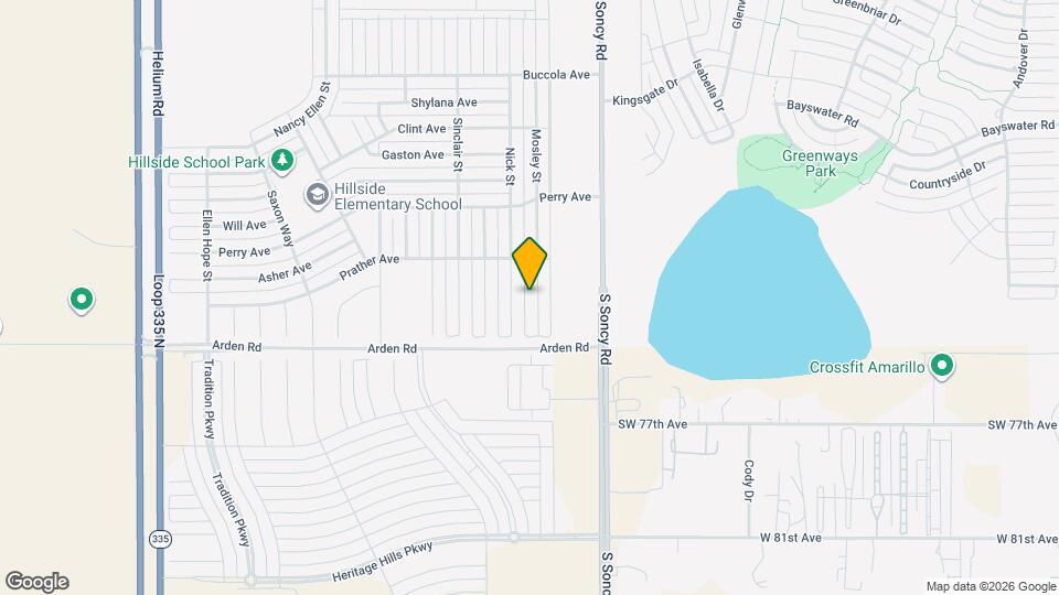 7308 Mosley St Map and Location Details