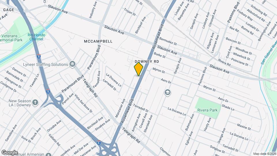 8219 Rosemead Blvd Map and Location Details