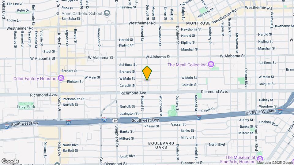 4118 Driscoll St Map and Location Details
