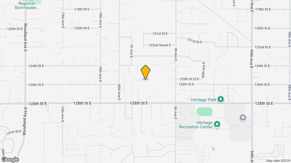 12451 83rd Ave E Mapa y Detalles de la Ubicación