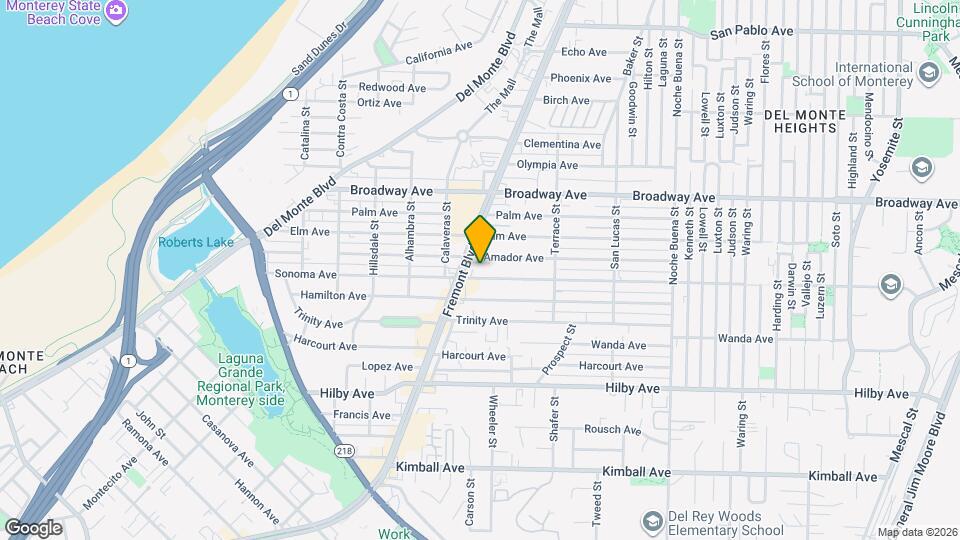 950 Amador Ave Map and Location Details