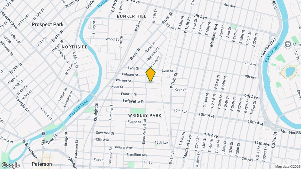 144 Warren St Map and Location Details