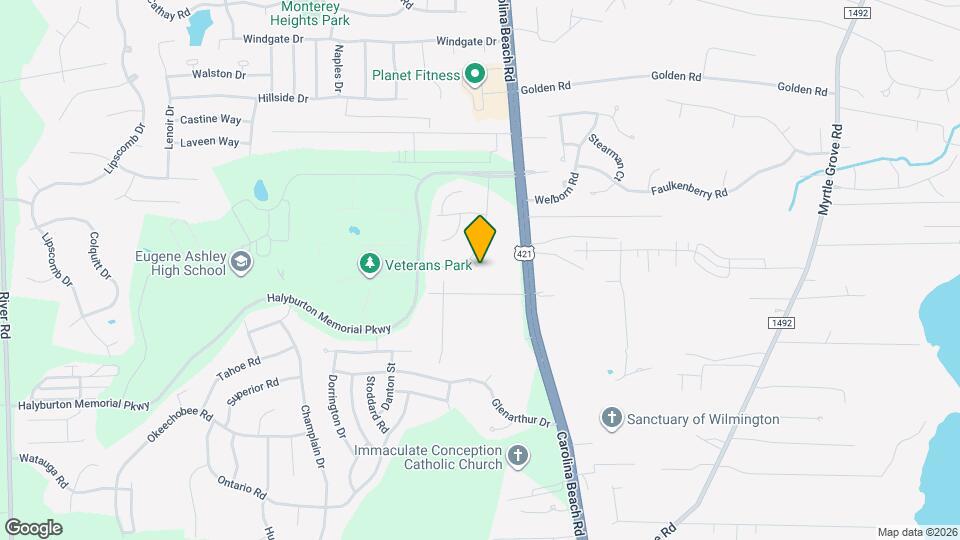 905 Lowry Ct Map and Location Details