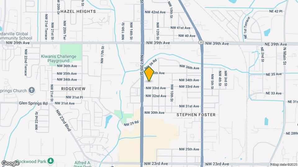 1239 NW 33rd Pl Map and Location Details
