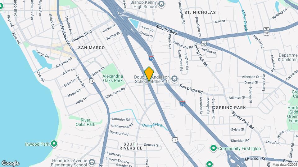 916 US-1 Map and Location Details