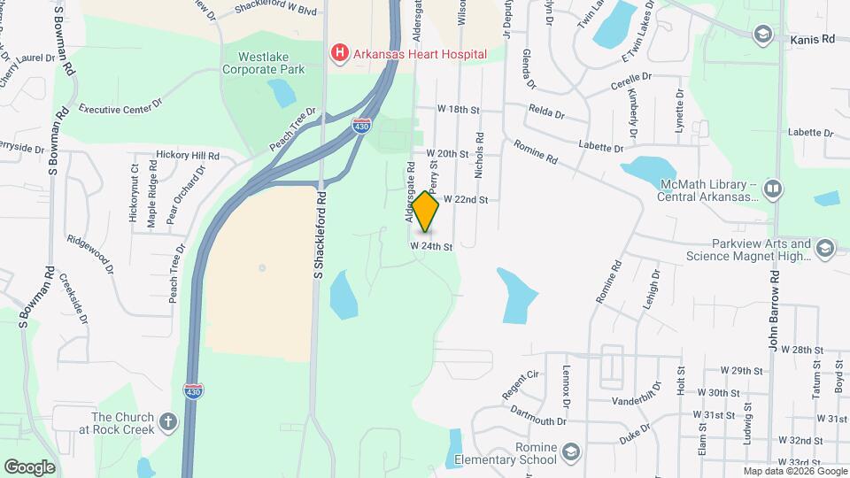 2214 Perry St Map and Location Details