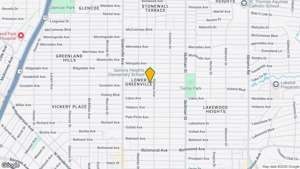 5834 Goodwin Ave Map and Location Details