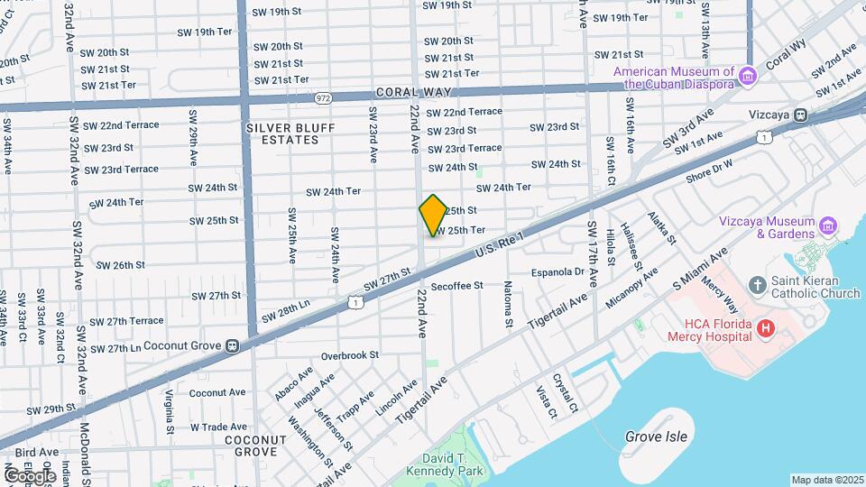2175 SW 26th St Map and Location Details