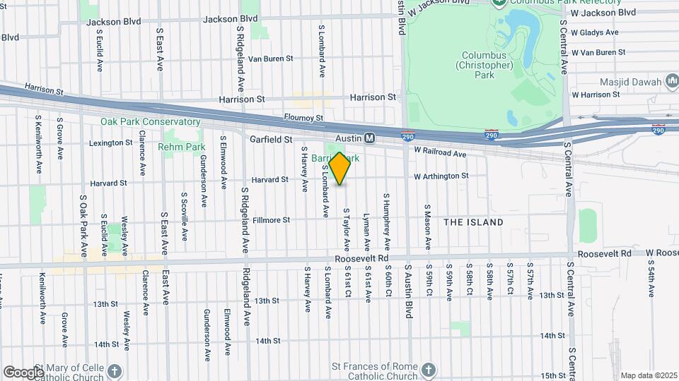 1113 S Taylor Ave Map and Location Details