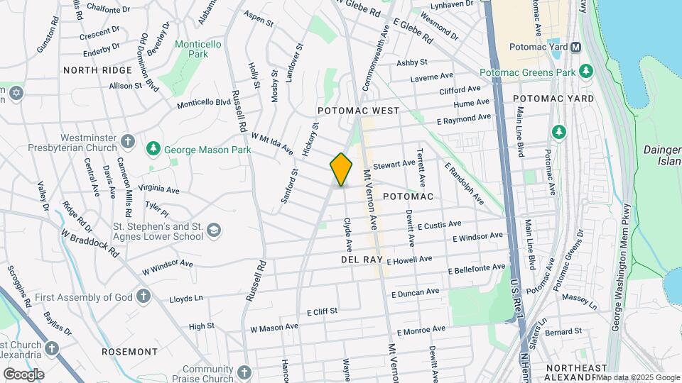 2406 Clyde Ave Mapa y Detalles de la Ubicación