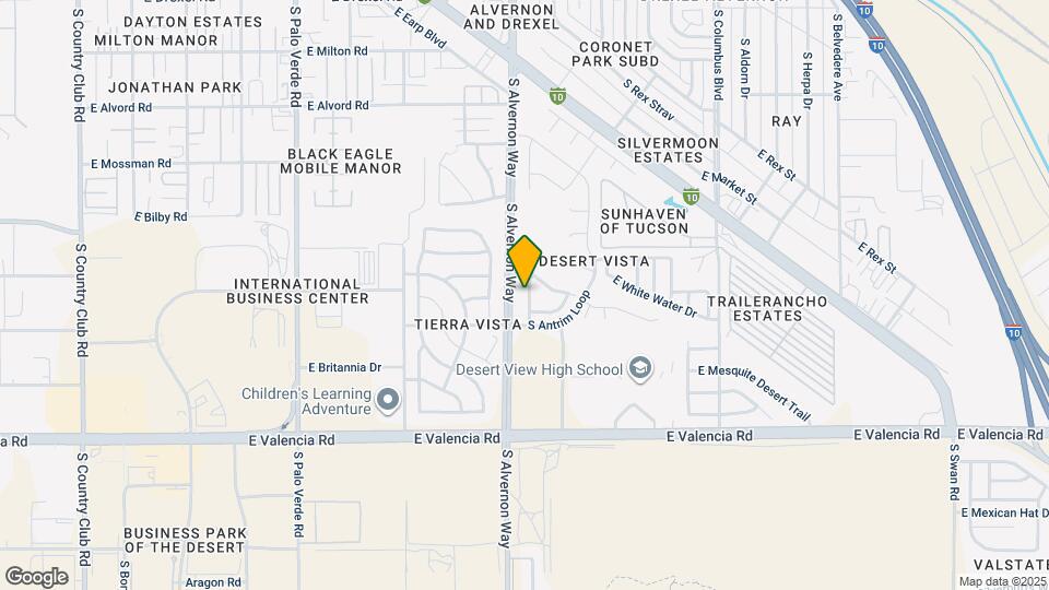 6244 S High Hope Ln Map and Location Details