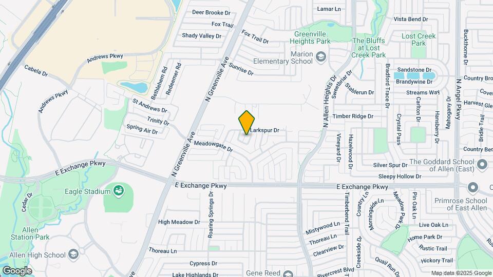 921 Thistle Cir Map and Location Details