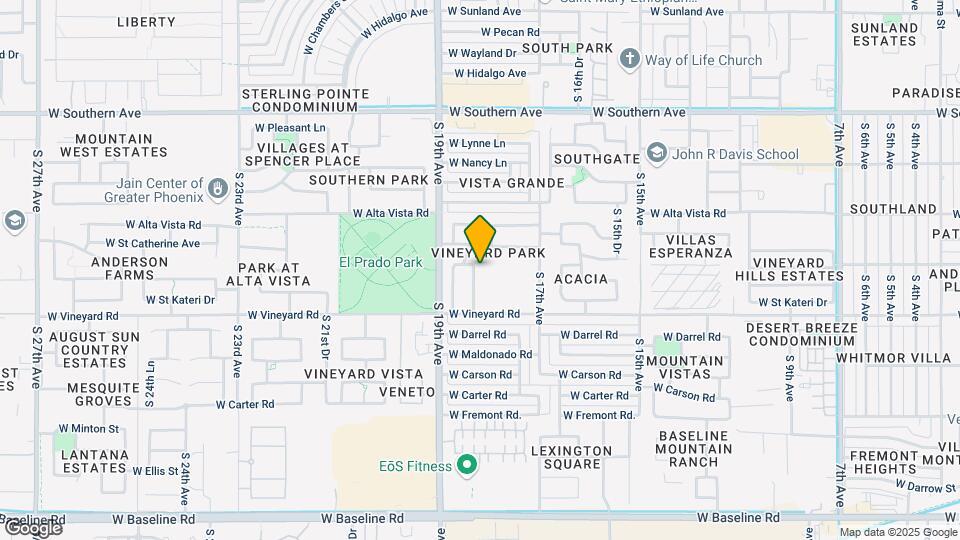 6605 S 18th Dr Map and Location Details