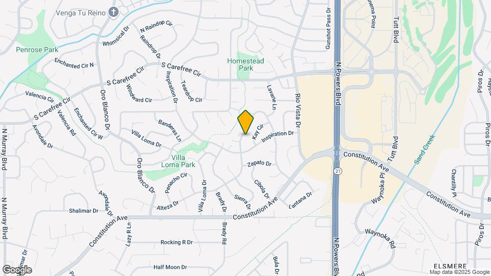 5427 Alteza Dr Map and Location Details
