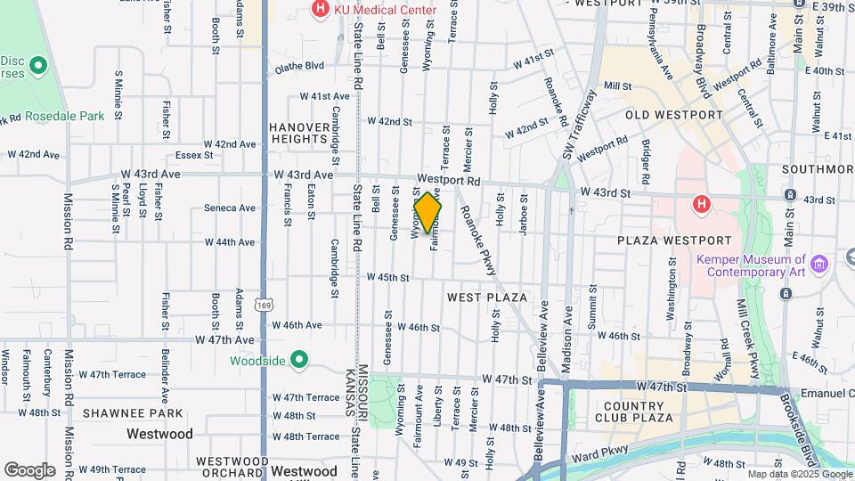 4410 Fairmount Ave Map and Location Details