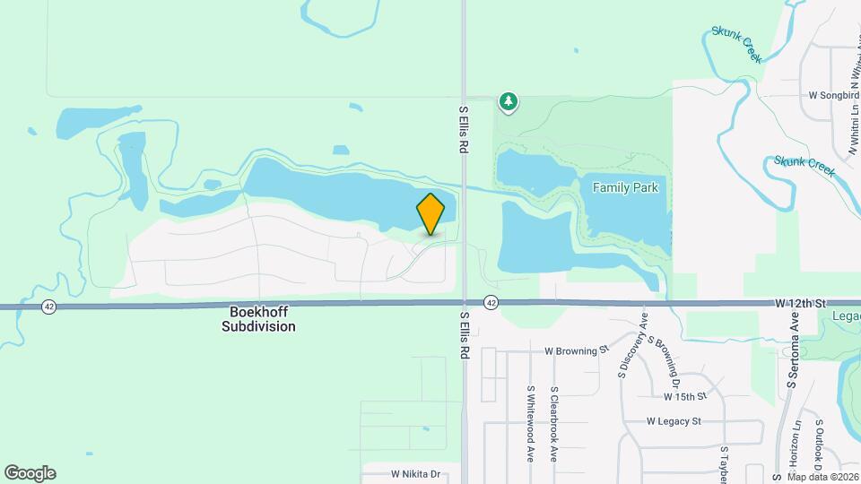 8609 W Shoreline Pl Map and Location Details