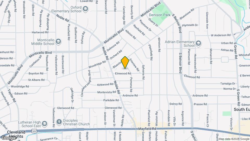 3953 Elmwood Rd Map and Location Details