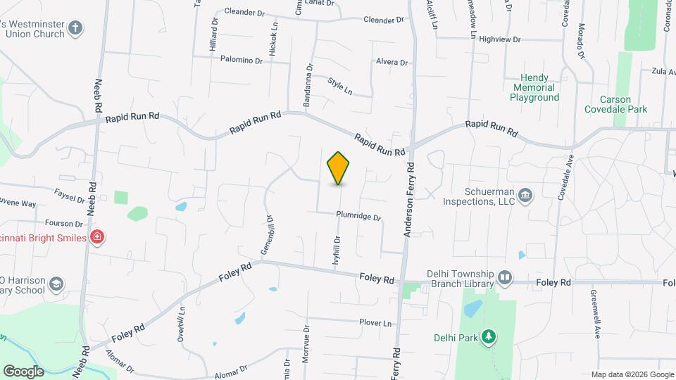 791 Ivyhill Dr Map and Location Details