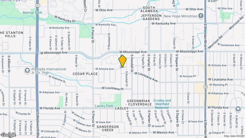 1228 S Lamar St Map and Location Details