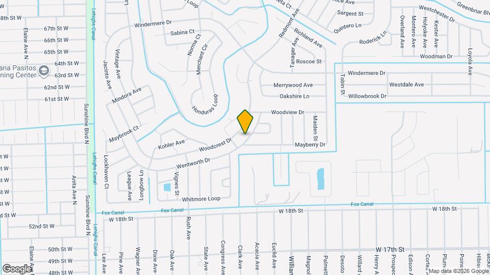 648 Wentworth Dr Map and Location Details