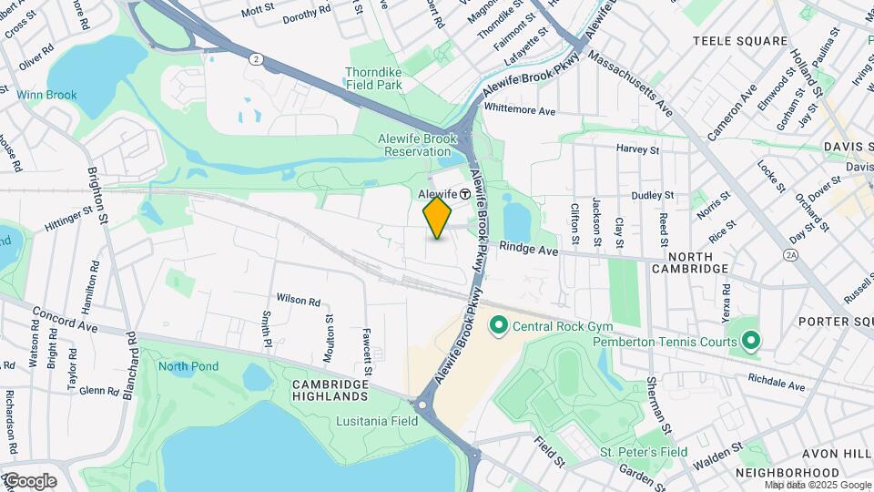 30 Rindge Ave, Unit 3 Map and Location Details