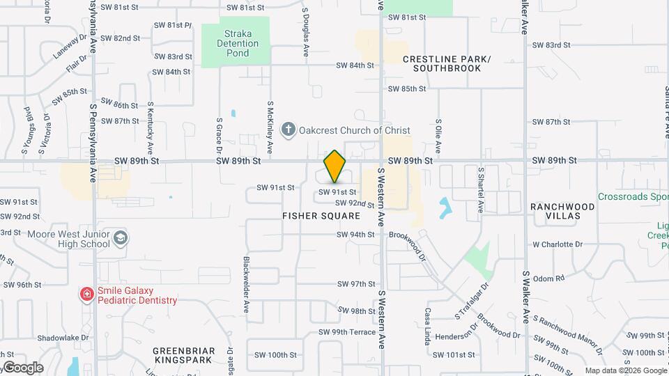 1009 SW 91st St Map and Location Details
