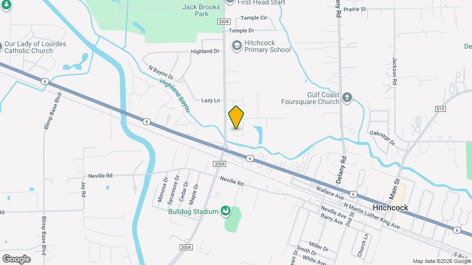 8810 Bent Oak Ln Map and Location Details