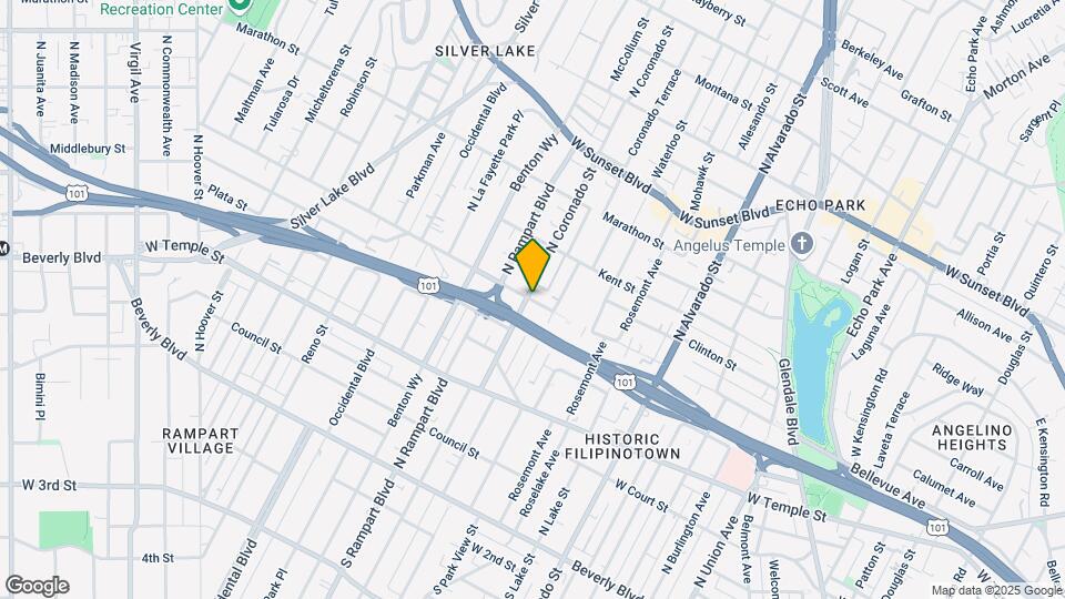 2445 Bellevue Ave Map and Location Details