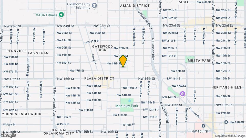 1513-1515 NW 17th St Mapa y Detalles de la Ubicación