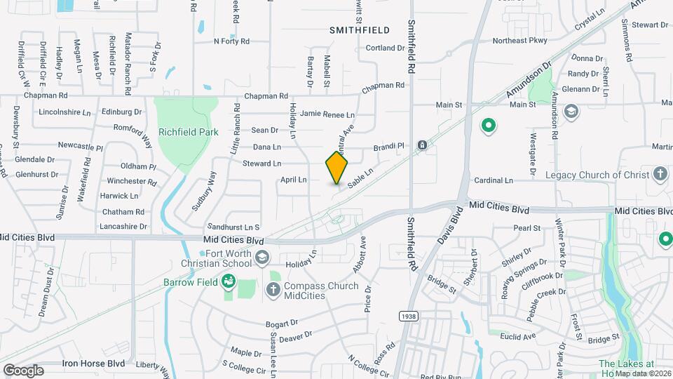 7707 Sable Ln Map and Location Details