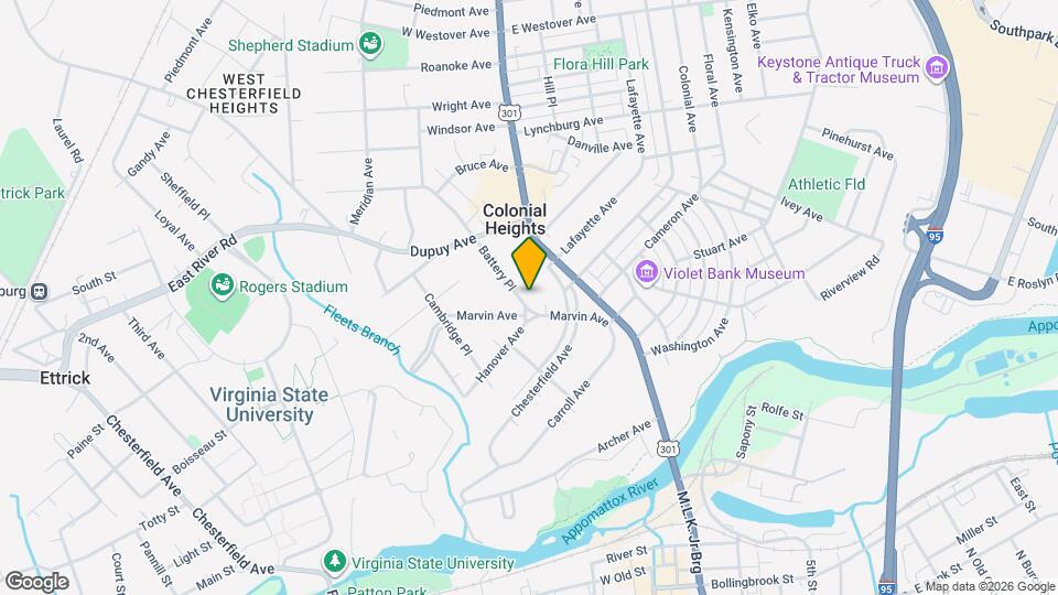 204 Battery Pl Map and Location Details