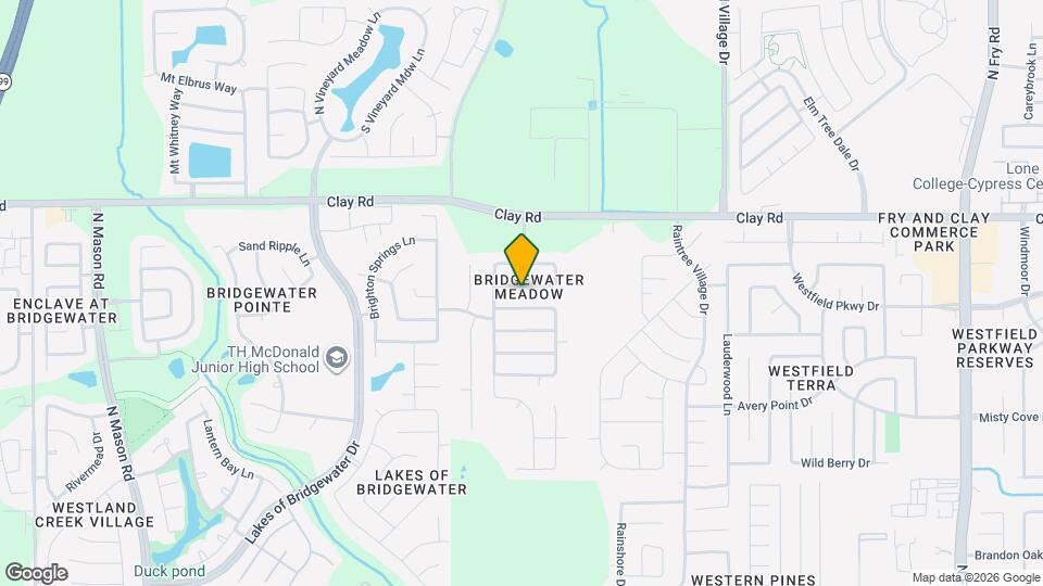 20907 Banyan Crest Ln Map and Location Details