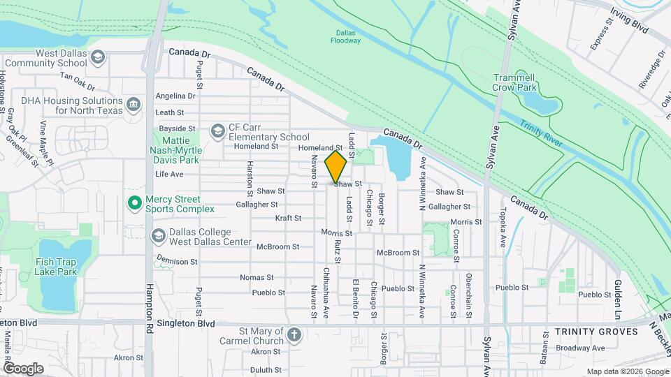 3525 Rutz St Map and Location Details