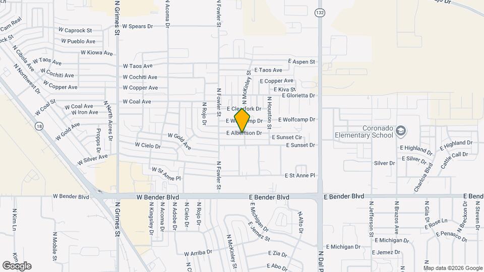 221 E Albertson Dr Map and Location Details