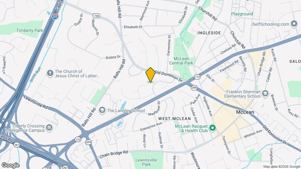 1334 Mayflower Dr Map and Location Details