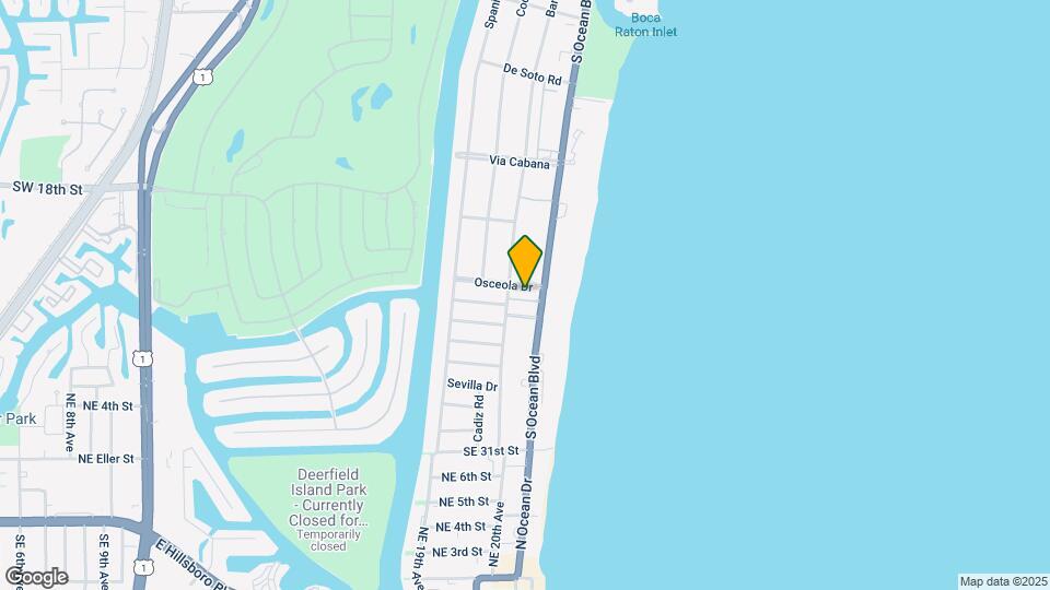 930 Osceola Dr, Unit 8 Map and Location Details