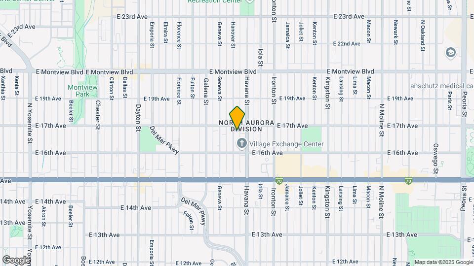 1676 Hanover St Map and Location Details