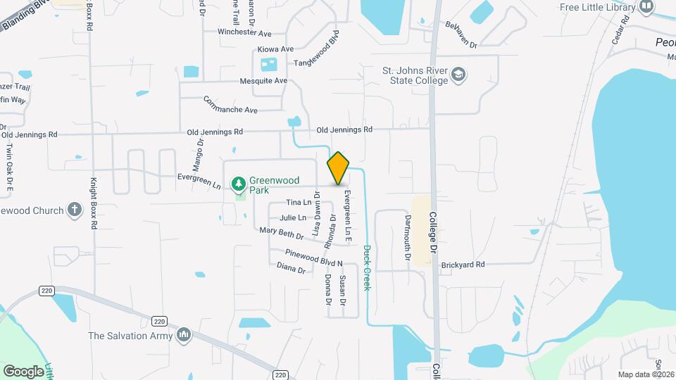 171 Evergreen Ln Map and Location Details