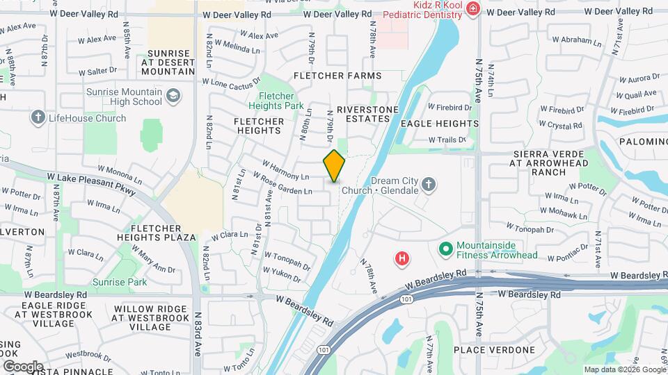 20997 N 79th Ave Map and Location Details