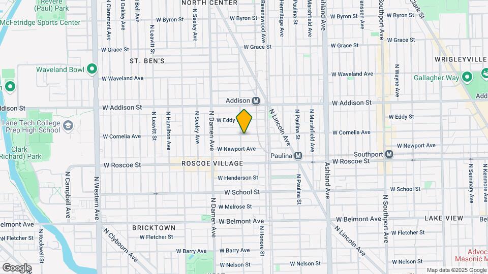 3449 N Wolcott Ave, Unit 2 Mapa y Detalles de la Ubicación
