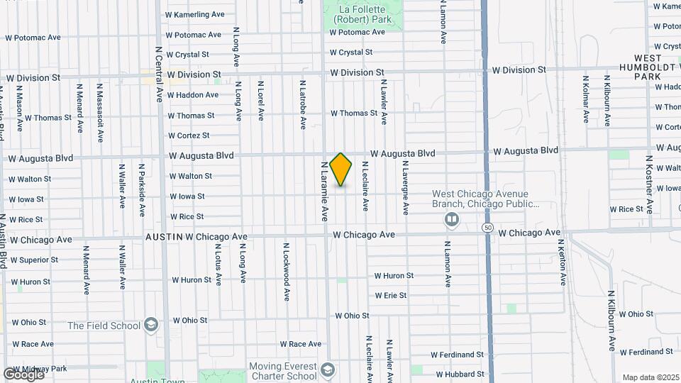 5134 W. Iowa Mapa y Detalles de la Ubicación