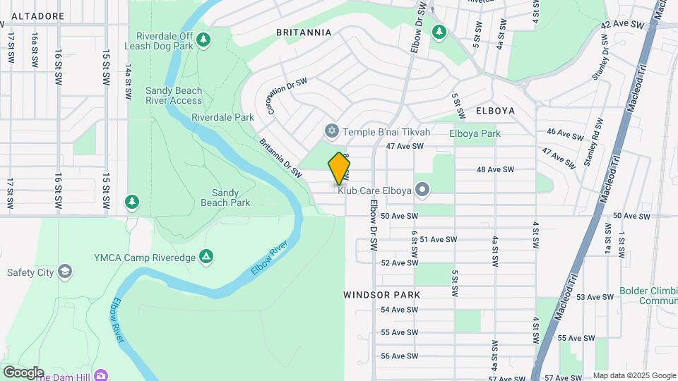 4915 8th St SW Map and Location Details