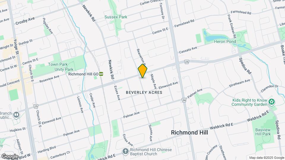 157 Sussex Ave Map and Location Details